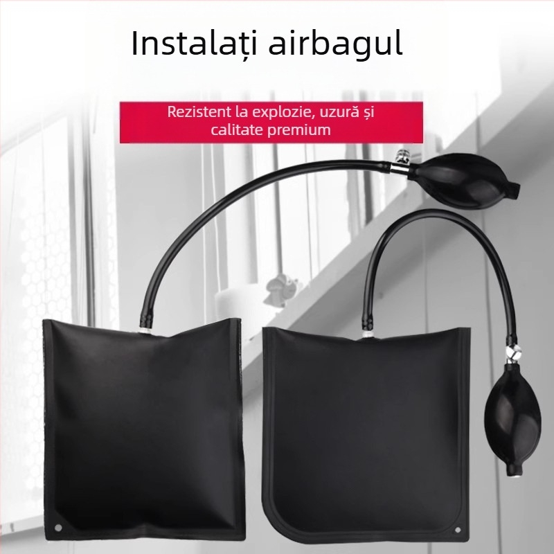 Instrument de montaj ușă-fereastră cu poziționare rapidă și pernă de aer, reglabil, multifuncțional — cauciuc, Guarantee Union, stil modern minimalist