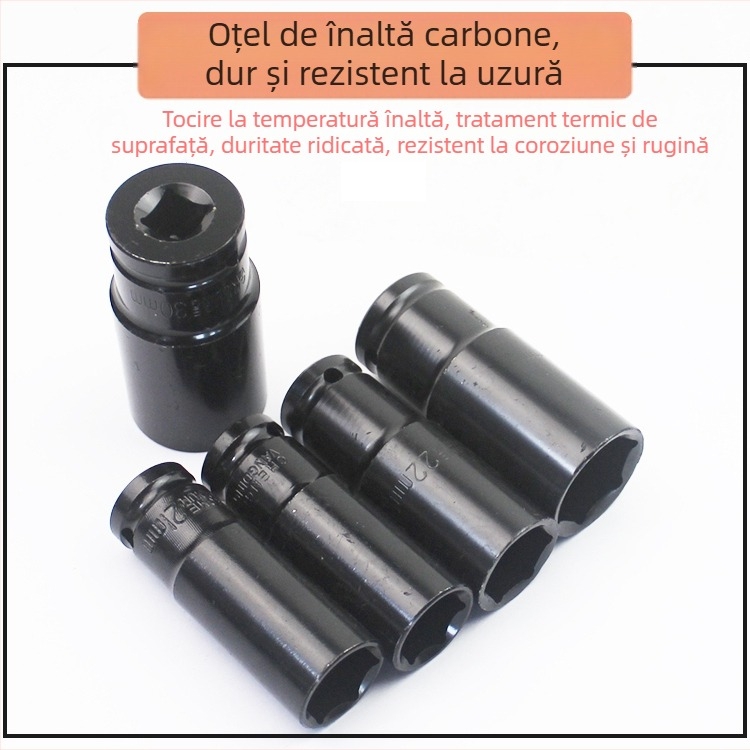 Set chei cu socuri din oțel înalt de carbon, 8 piese, marcă Other, tratament de suprafață Other