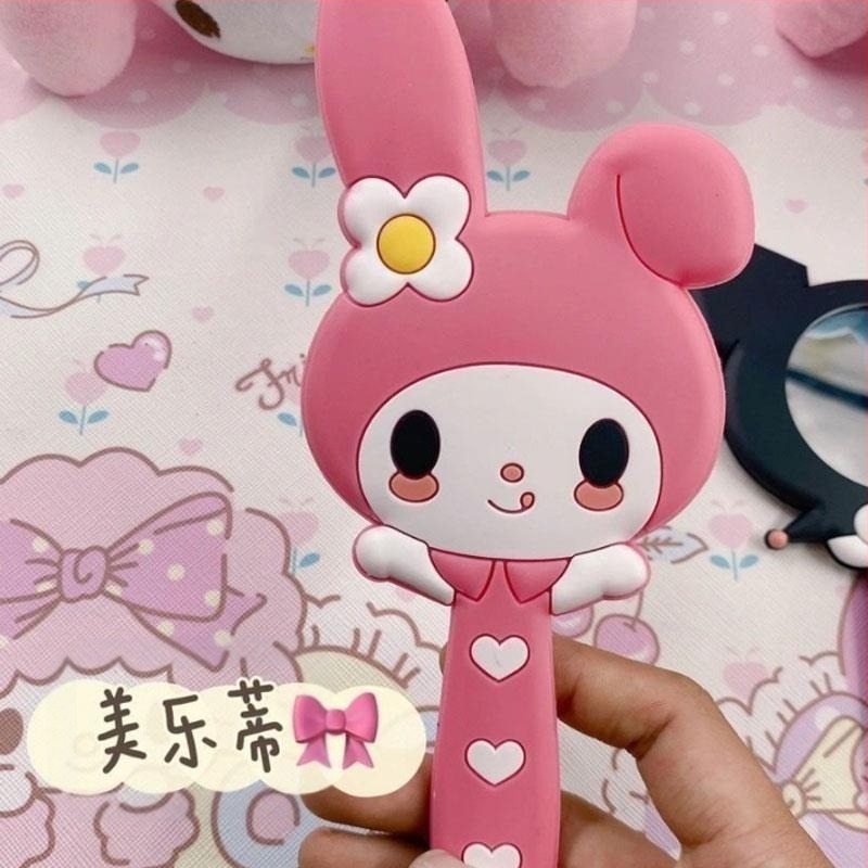 Alina oglindă de birou cu două fețe pentru machiaj, cadru ABS, oglindă argintie, pentru baie, non-electric