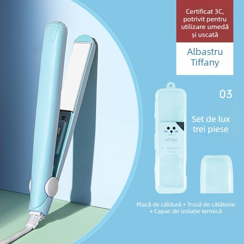 Ondulator de păr și placă de îndreptare – dispozitiv dual, temperatură reglabilă, 20W, 220V, aliaj ecologic, stilizare în mai puțin de 1 minut