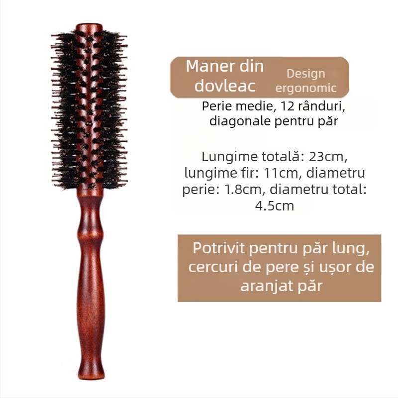 Pieptene pentru păr din lemn de lotus • Brand: Altul • Produs autohton