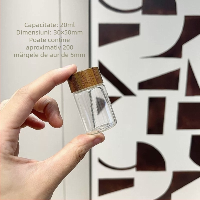 Borcan de stocare din sticlă cu capac sigilat, stil retro nostalgic - Other Homes