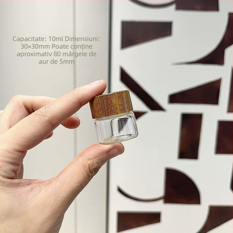 Borcan de stocare din sticlă cu capac sigilat, stil retro nostalgic - Other Homes