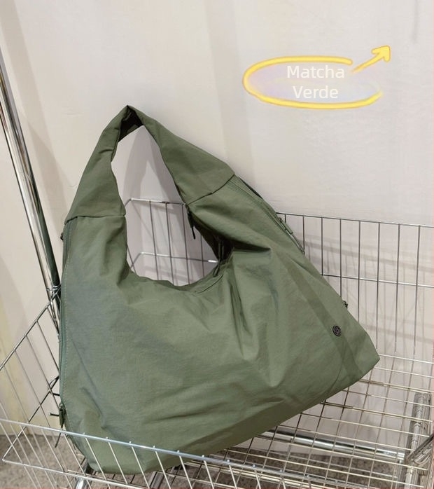 Geantă de umăr Bou bou, material parașută, formă orizontală pătrată, fermoar, căptușeală din bumbac, buzunar laptop și buzunar laminat cu fermoar