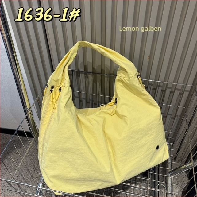 Geantă de umăr Bou bou, material parașută, formă orizontală pătrată, fermoar, căptușeală din bumbac, buzunar laptop și buzunar laminat cu fermoar