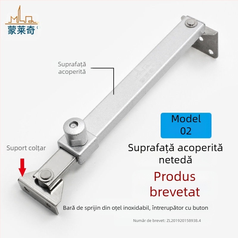 Încuietoare de siguranță pentru ferestre, instalare fără găuri, protecție pentru copii, din aliaj de aluminiu și oțel plastic, pentru ferestre exterioare, marca Deyibao
