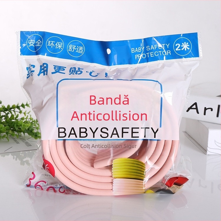 Bandă de protecție de tip W pentru copii – protecție îngroșată pentru grădiniță, fără adeziv; Origine: Hubei; Import: Nu; Brand: Altul; 100 buc./cutie
