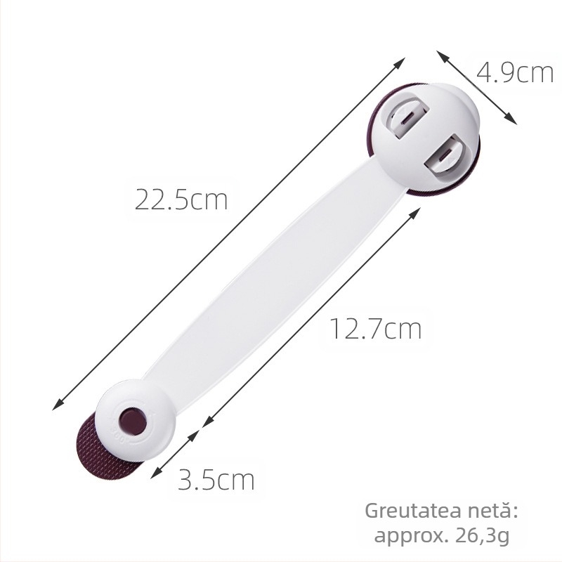 Blocare de siguranță pentru copii pentru sertare și dulapuri – anti-strângere, încuietoare pentru sertar, compatibilă cu frigider și uși glisante