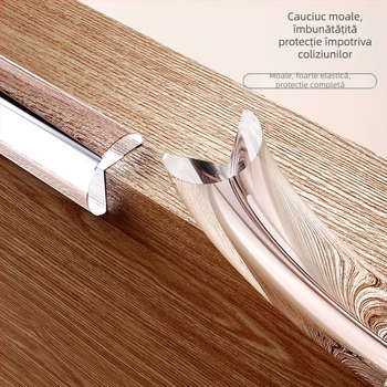 Benzi de protecție transparente pentru marginea și colțurile mesei, protecție pentru copii, marca Pintu; ambalare 300 buc.; fără import; fără mărci private autorizate