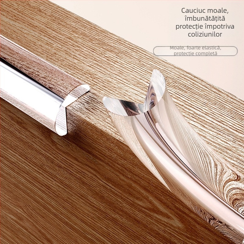Benzi de protecție transparente pentru marginea și colțurile mesei, protecție pentru copii, marca Pintu; ambalare 300 buc.; fără import; fără mărci private autorizate