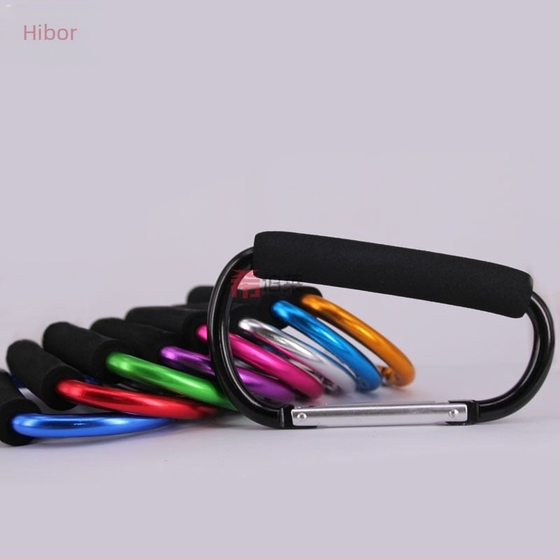 Carabinieră din aliaj de aluminiu tip D, marca Hebrew, sarcină maximă 30 kg