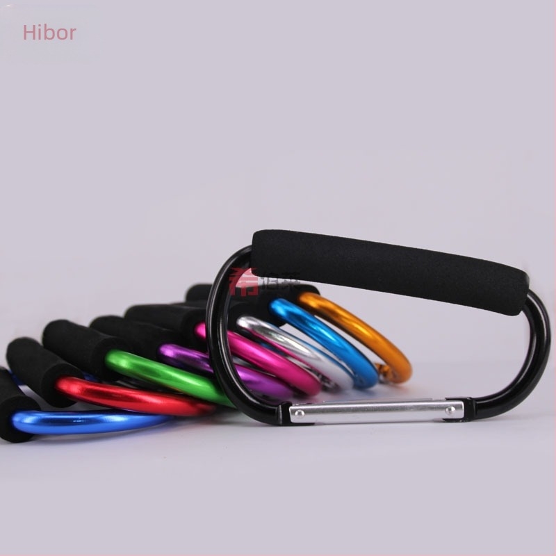 Carabinieră din aliaj de aluminiu tip D, marca Hebrew, sarcină maximă 30 kg