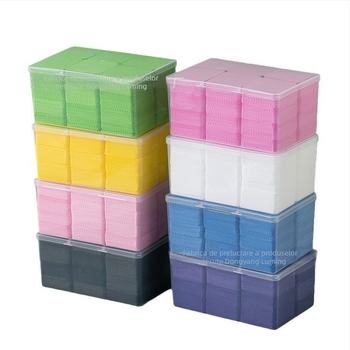 Foițe din bumbac pentru curățarea unghiilor, ambalaj mare, 1080 bucăți