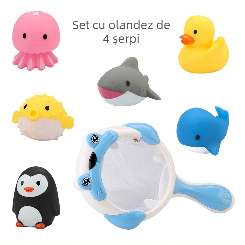 Jucărie de baie pentru bebeluși – material ABS, brand Aibin, jucărie de apă, potrivită pentru copii 0–3 ani, certificat 3C