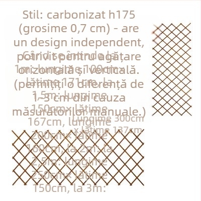 Suport de balcon din lemn cu plasă pentru trandafiri cățărători, montat pe podea, stil pastoral