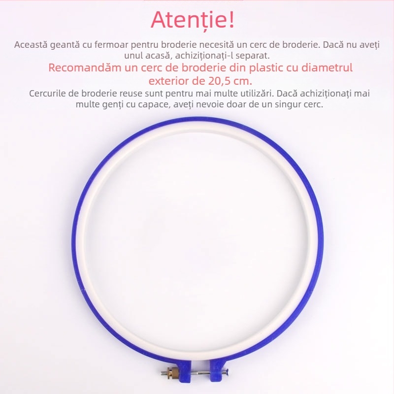 Kit de broderie la cruce pentru portofel de monede, cu model floral pe pânză brodată, design 3D de depozitare, brand Shallow Grass