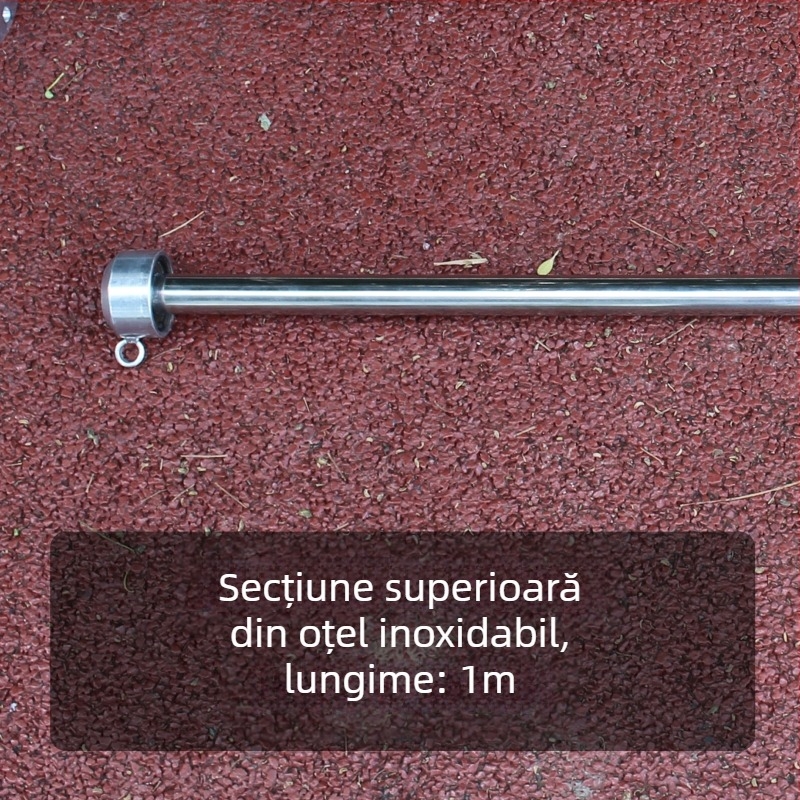 Indicator de vânt din oțel inoxidabil pentru exterior, suprafață fluorescentă și reflectorizantă, model 002