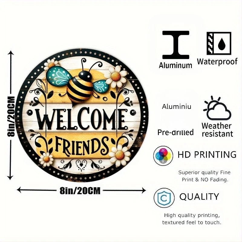 Pandantiv decorativ din aliaj de aluminiu pentru pictură în natură statică, fără ramă, proces de imprimare, personalizabil