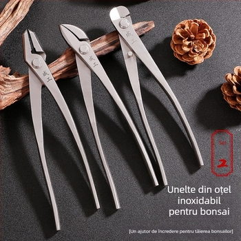 Foarfece de tăiat cu Ball Joint și gură înclinată pentru bonsai și ramuri – Instrument de grădinărit (Brand: Adult Worker)