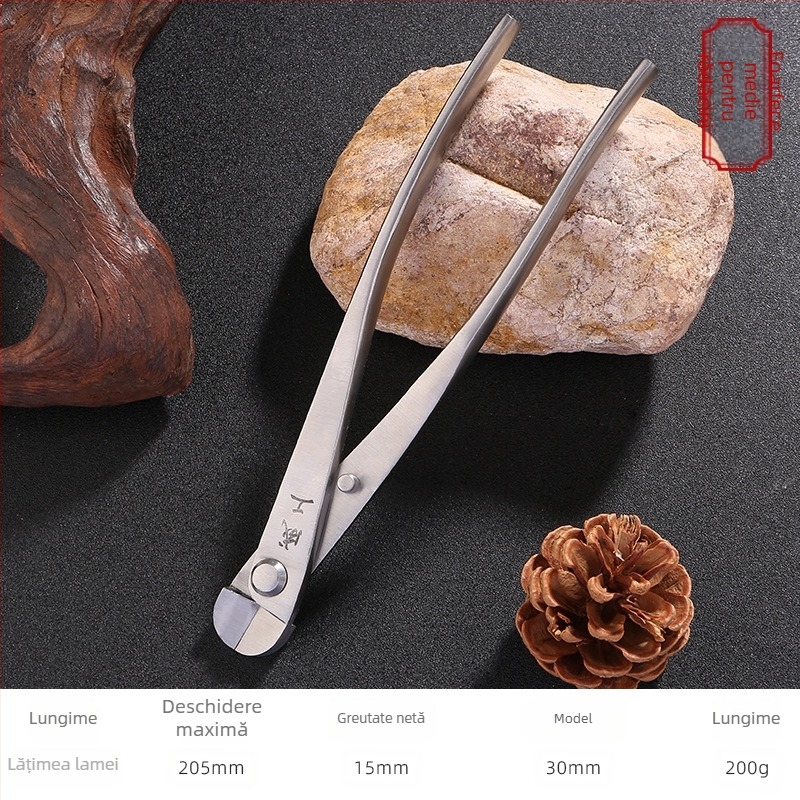 Foarfece de tăiat cu Ball Joint și gură înclinată pentru bonsai și ramuri – Instrument de grădinărit (Brand: Adult Worker)