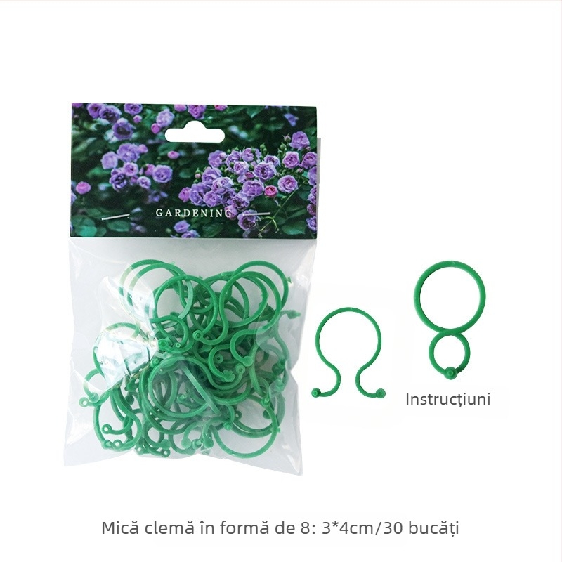 Set de grădinărit pentru uz casnic cu legături PP pentru fixarea plantelor — Mo-Cho