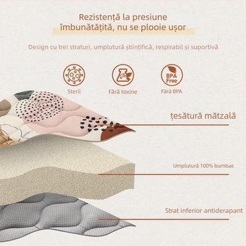 QZ Covoraș pentru cățărare pentru bebeluți, din material textil, tip general, grosime 1 cm, potrivit pentru 0–3 ani