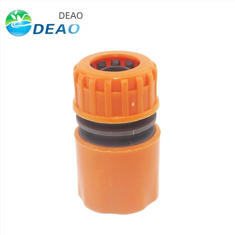 Deo conector din plastic pentru conducte de apă – distribuitor 1 la 4 cu întrerupător, pentru irigații în grădină