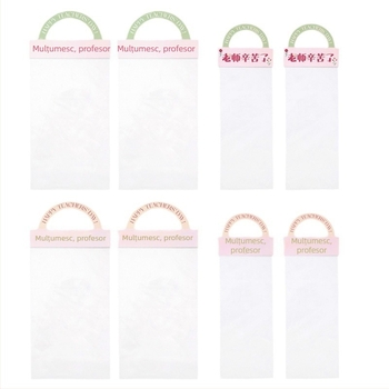 Geantă pentru buchet pentru Ziua Profesorului - material OPP, imprimare, model LH022, brand Han Hyun