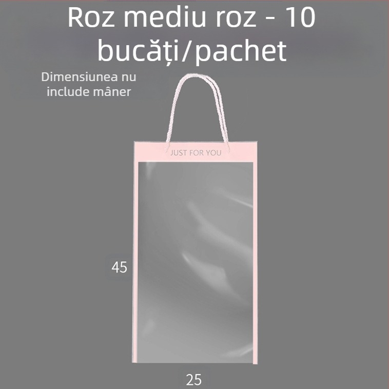 Geantă pentru buchet pentru Ziua Profesorului - material OPP, imprimare, model LH022, brand Han Hyun