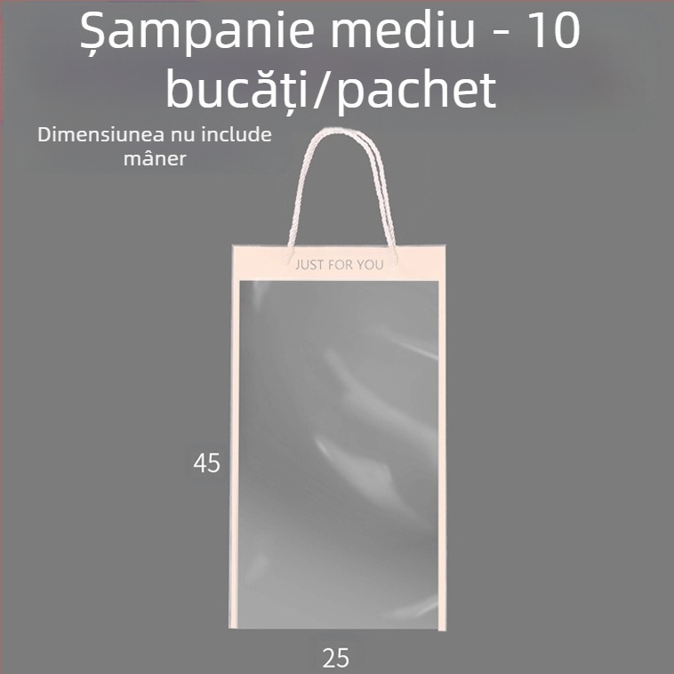 Geantă pentru buchet pentru Ziua Profesorului - material OPP, imprimare, model LH022, brand Han Hyun