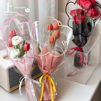 Pungă de ambalare pentru flori, material OPP, design multi-bag, brand Shangjin