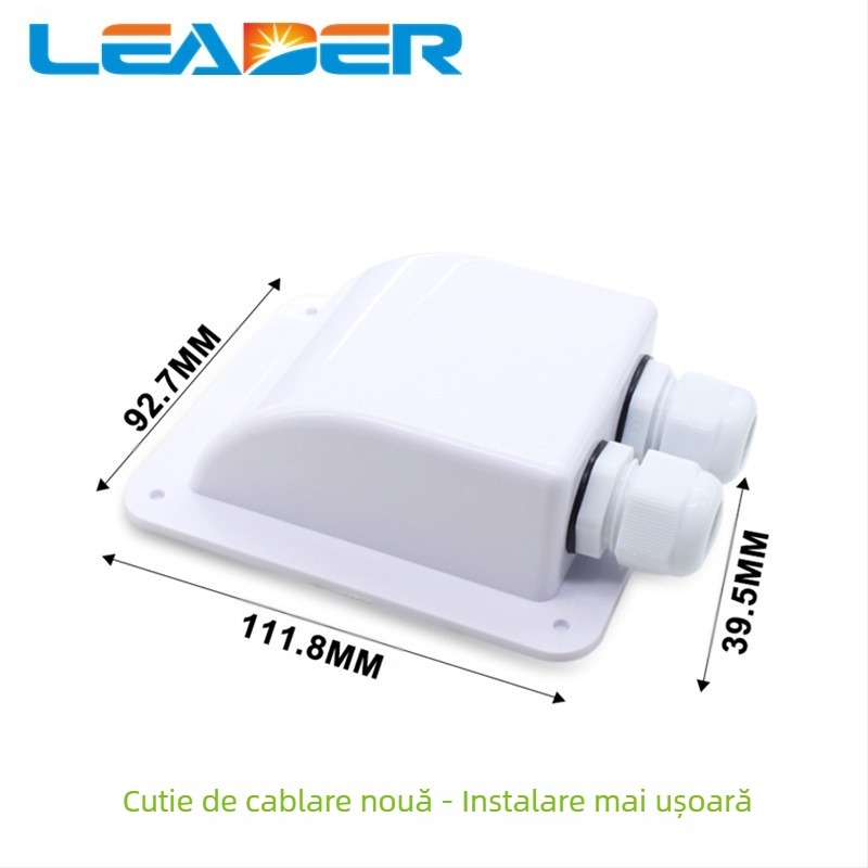 Suport pentru cutie de conexiuni pentru panouri solare fotovoltaice, din ABS plastic, pentru rulote și iahturi (Brand: Altul; Certificare: Altul; Tip baterie: Baterie ușoară)