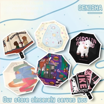 Umbrelă de soare cu 8 nervuri, cadru din fier, ax și mâner din lemn, țesătură poliester 190T, UPF50+, deschidere/închidere manuală