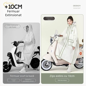 Poncho de ploaie pentru drumeții, material EVA, adult, 1 persoană, 322 g