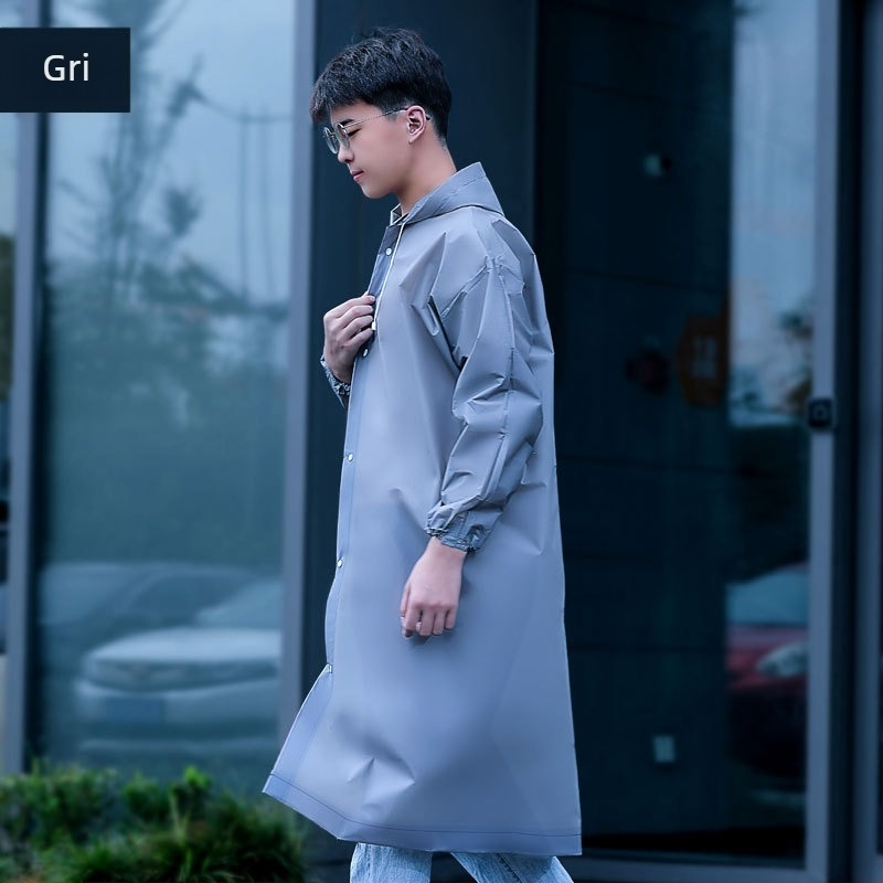 Rain Age poncho EVA pentru adulți – într-o singură bucată, material EVA 1,2 mm, pentru drumeții, cu logo tipărit, personalizabil