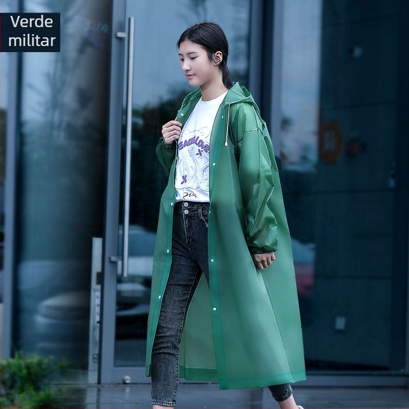 Rain Age poncho EVA pentru adulți – într-o singură bucată, material EVA 1,2 mm, pentru drumeții, cu logo tipărit, personalizabil