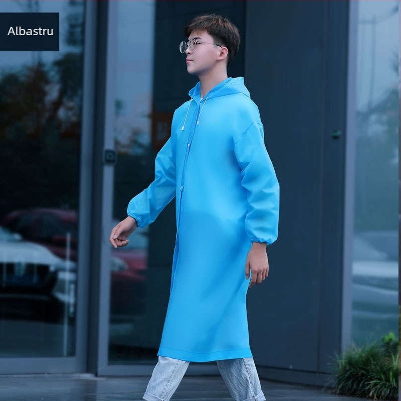 Rain Age poncho EVA pentru adulți – într-o singură bucată, material EVA 1,2 mm, pentru drumeții, cu logo tipărit, personalizabil