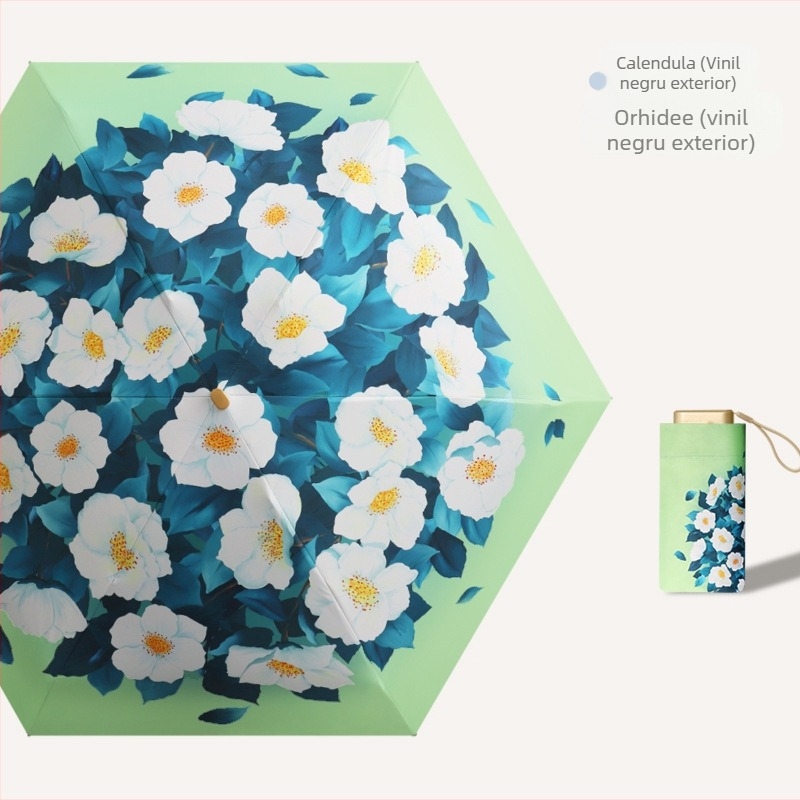 Umbrelă de soare cu 16 arce, deschidere manuală, protecție UV UPF 50+, arce din aliaj, mâner din lemn