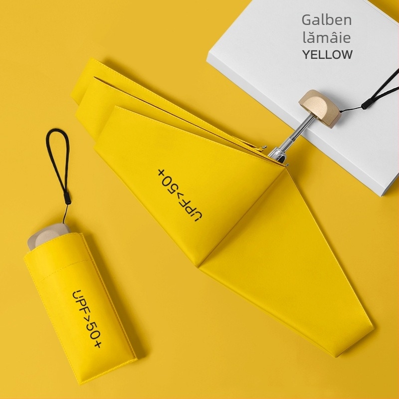 Umbrelă de soare din aluminiu, cinci brațe, UPF 50+ protecție UV, ultra-ușoară 0,22 kg, 6 arce, deschidere manuală, posibilitate logo personalizat