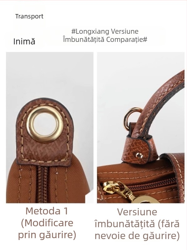 Bretele reglabile pentru geantă/ bretea de umăr (stil Longxiang mini; rezistent la uzură; fibre super; primăvara 2023; bretea pentru geantă Dumpling)