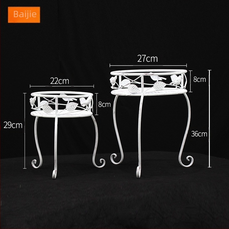 Suport de ghivece din fier forjat, stil vintage, podea, design modular, până la șase niveluri