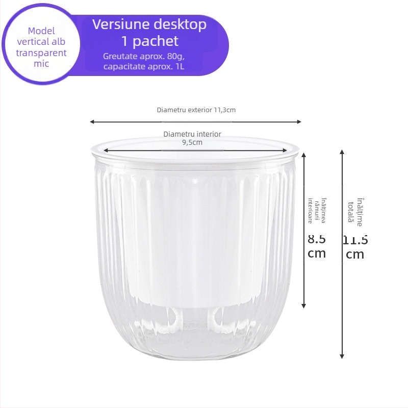 Meixuan ghiveci pentru flori din rășină, tip agățat, turnare prin injecție