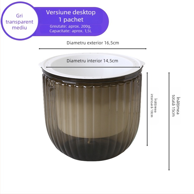 Meixuan ghiveci pentru flori din rășină, tip agățat, turnare prin injecție