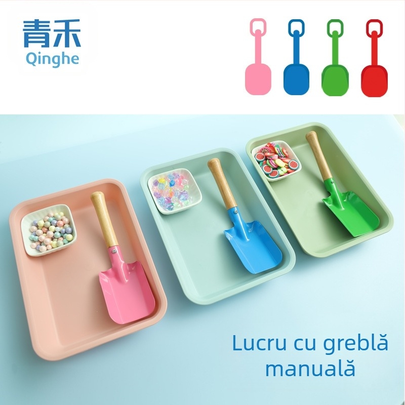 Montessori Lopățică de Mână — Jucărie metalică pentru copii 3–6 ani, dezvoltare coordonare mână-ochi și abilități motorii fine