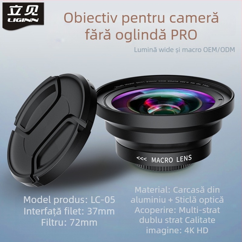 LC01-05 Filtru UV cu acoperire multiplă pentru camere fără oglindă, interfață universală