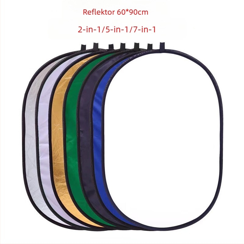 Panou de fundal pentru fotografie din nylon; utilizare generală; greutate 230–1500 g; include panou reflectorizant și husă de depozitare