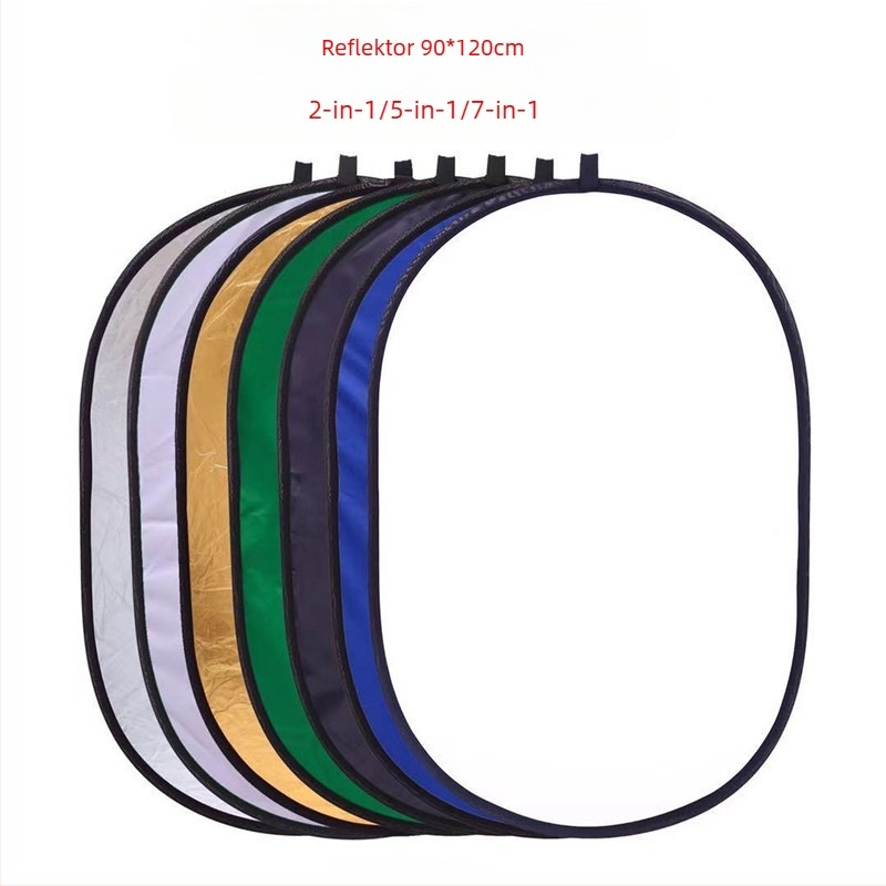 Panou de fundal pentru fotografie din nylon; utilizare generală; greutate 230–1500 g; include panou reflectorizant și husă de depozitare