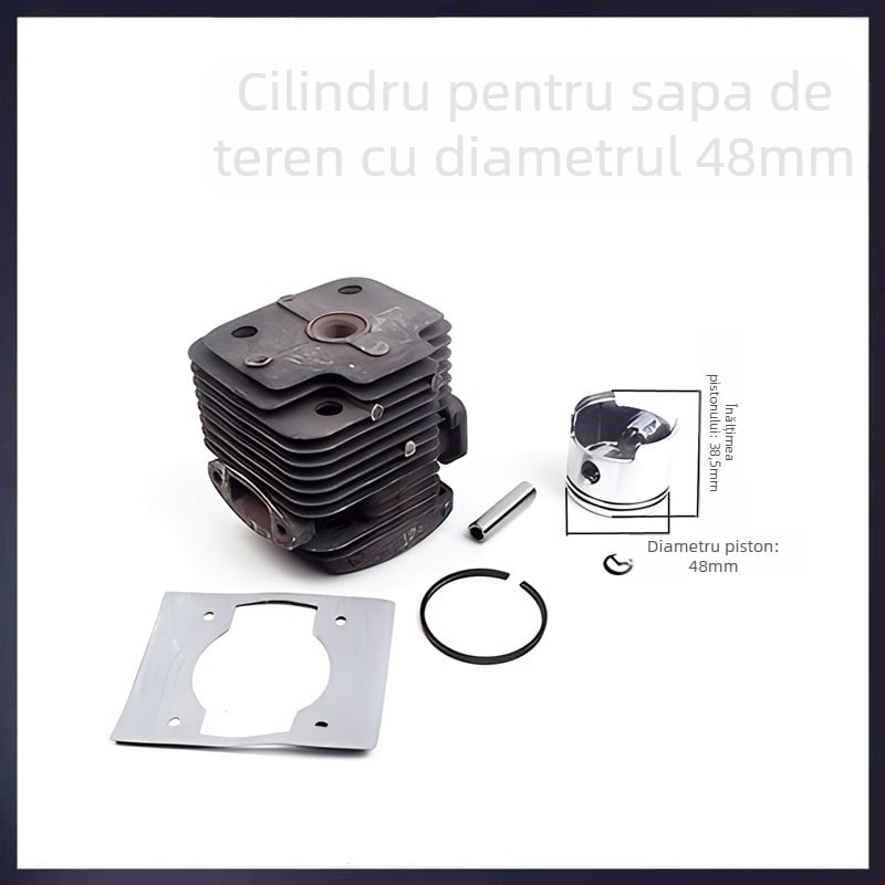 Cap cilindru pentru motocositoare cu doi timpi — metal, pentru motocoase/foarfe de tăiat garduri, 0,43 kg, compatibil cu 40-5/430 și 40-6/44-5/48F