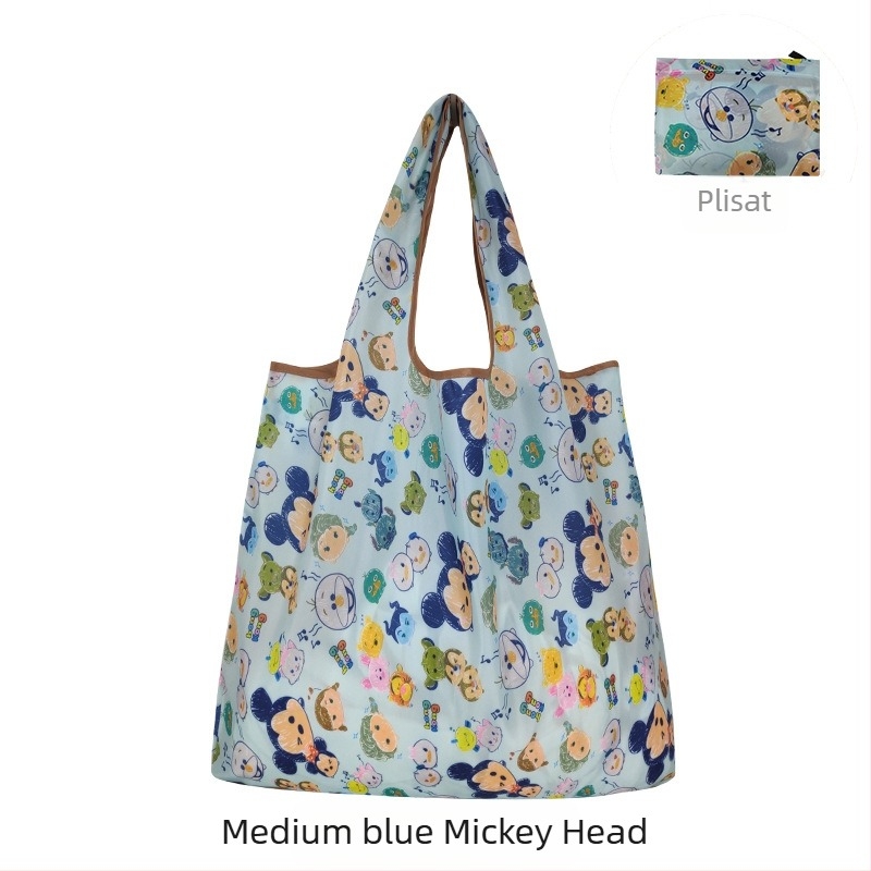 Geantă Tote cu desene animate – geantă de cumpărături reutilizabilă, ecologică, serigrafie, personalizabilă