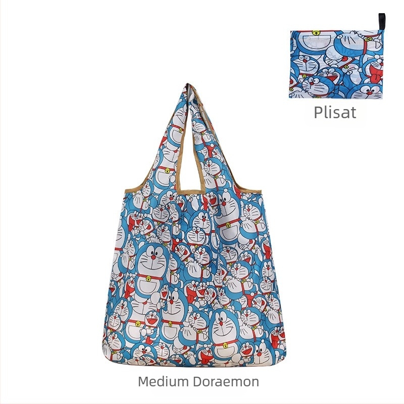 Geantă Tote cu desene animate – geantă de cumpărături reutilizabilă, ecologică, serigrafie, personalizabilă